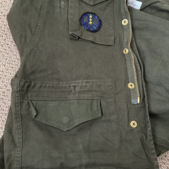 Citrus & Ginger Army Green Jacket - Picture 7 of 8